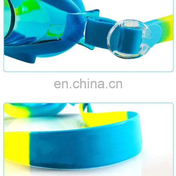 for Children Adjustable Swimming Goggles Waterproof Silicone Kid Glasses Eyewear Anti-Fog Kids Swim Wear Suit Pool Products photo-3