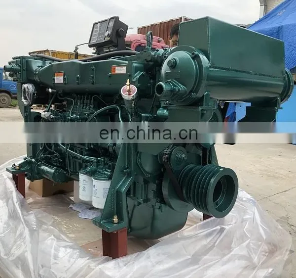 Hot Sale Brand New in Line 6 Cylinder 4 Stroke Water Cooled Sinotruk Diesel Engine for Marine Use photo-3