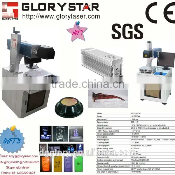 Dongguan Portable Mini Fiber Laser Marking Machine With 20w CE SGS photo-4