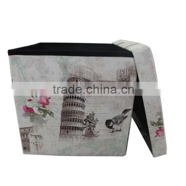 Handsome Light Weight Ottoman Storage Box photo-6