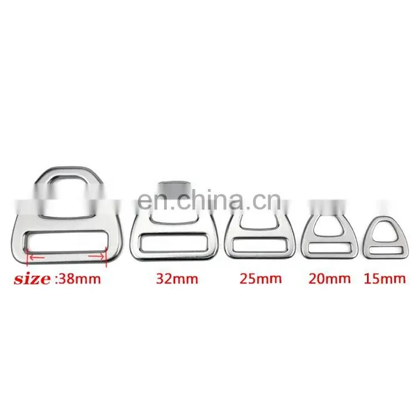 Hardware Fitting D Ring With a Cross Durable Aluminum Alloy Metal photo-3