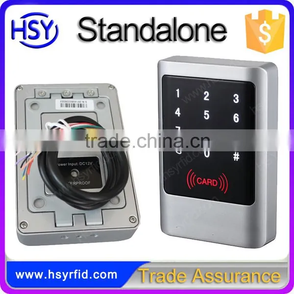 HSY-S238 Best Sale Single Door Access Control System Touch Numeric Keypad Rfid Standalone Card Reader photo-2