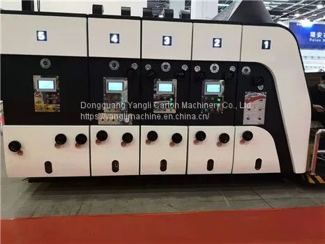 High Speed Printing Slotting Die Cutting Machine Corrugated Box Printing Machine Cardboard Box Die Cutting Machine photo-4