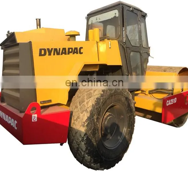Road Roller Dynapac CA250D CA25 CA251 CA251D Vibratory Smooth Drum Roller photo-4