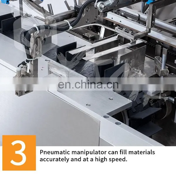 Auto Pharmacy Capsule Blister Plate Board Small Carton Packing Cartoning Cartoner Machine photo-5