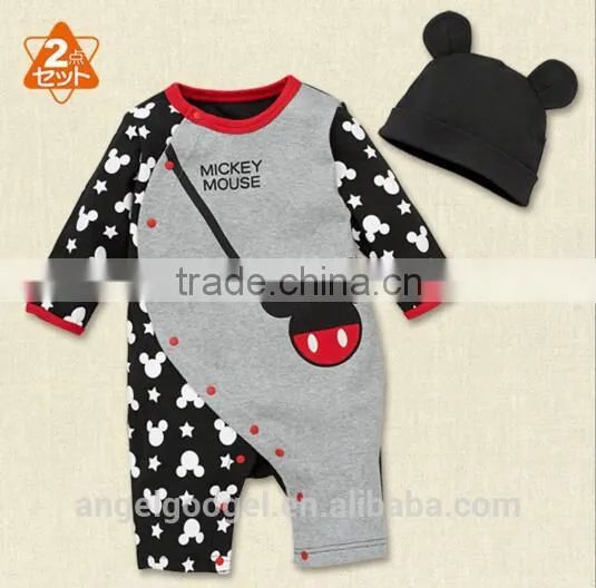 Organic Cotton Baby Rompers Wholesale Baby Clothes AG-LA0005 photo-2