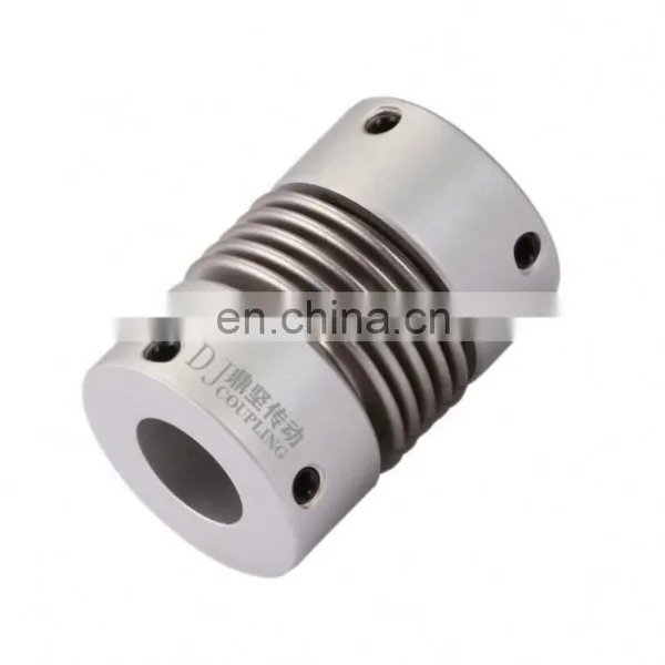 High Quality DR Series Aluminum Alloy Spring Bellow Set Screw Coupling photo-2