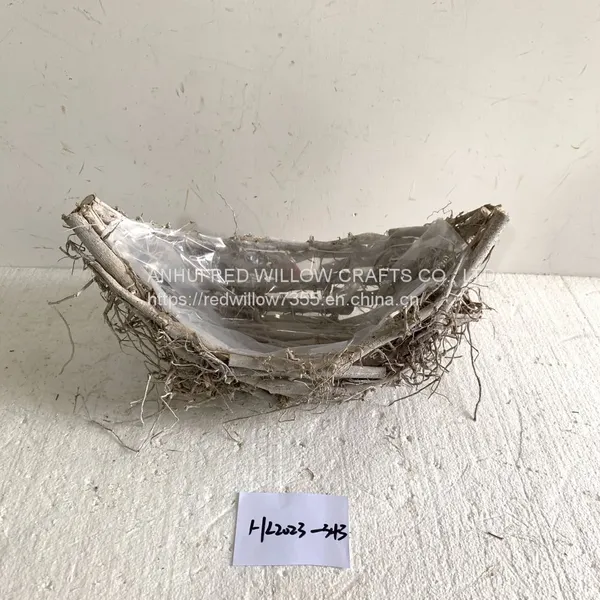 Factory Supplied Customized Grape Branch Basket Various Sizes For Plants