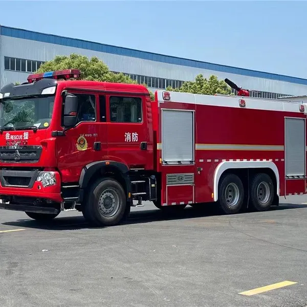 Howo 12-ton Foam Fire Truck, a Professional Choice for Emergency Management Departments and Petrochemical Enterprises photo-3