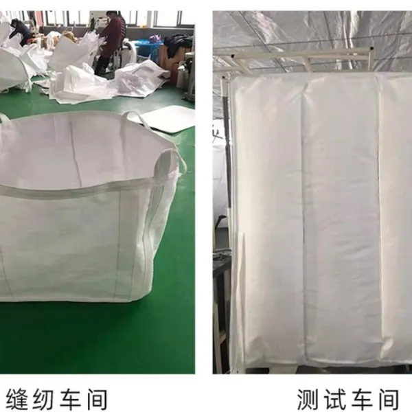 100% Virgin Material UV Treated FIBC PP Woven Bulk Big Ton Bag for Stone Packing photo-2