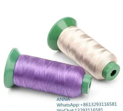Dyed Spun 100% Polyester Yarn Sewing Yarn Dyed Spun Polyester Sewing Thread photo-2