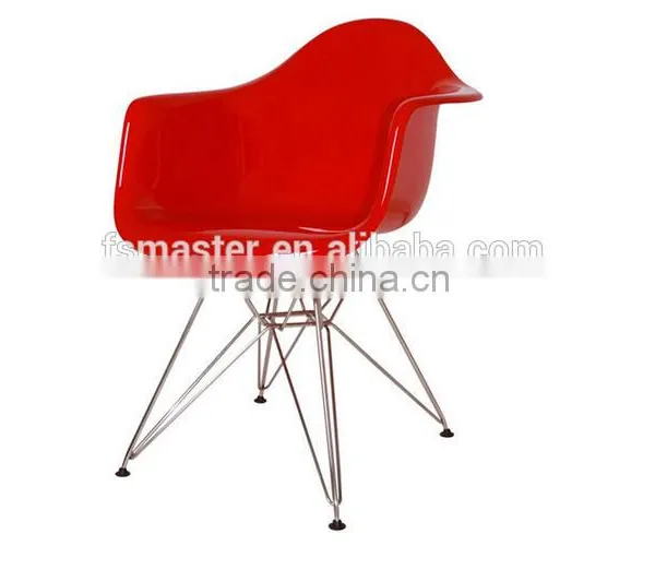 Replica Classic Fiberglass Side Chair DAR Living Room Chair photo-2