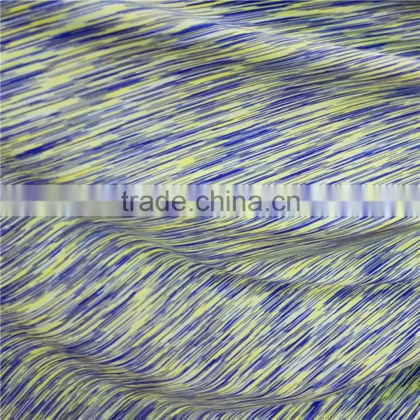 uv Resistant Rainbow Colored Yarn Dye Nylon Spandex Fabric for Shoes Swimwear photo-2