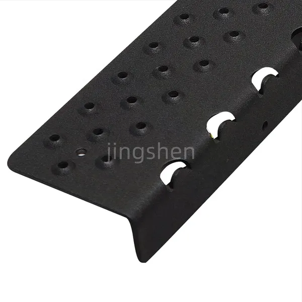 Customized Size Hole Pattern Stainless Steel 304 316 Perforated Metal Sheet Round Hole Anti-Slip for Stair Tread and Platform photo-3