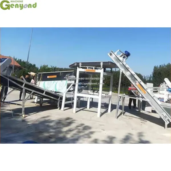 Automatic Sweet Corn Skin Removing Machine Green Corn Husker 10000pcs per Hour photo-6
