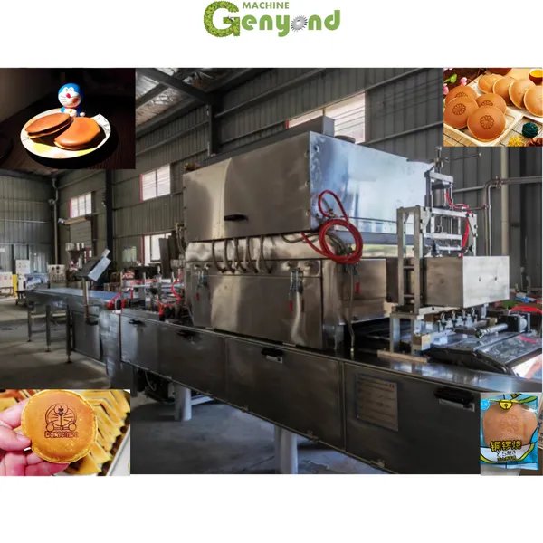 Hot Sale Automatic Pancake Souffle Cake Maker Machine Double Head Dorayaki Souffle Machine for Low Price photo-6