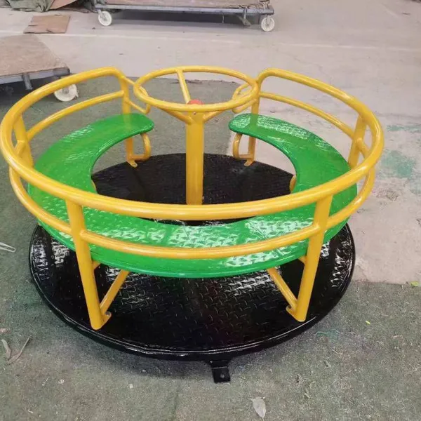 Outdoor Rotating Chair for Kindergartens, Large-scale Ufo-shaped Turntable for Children, Playground Equipment for Parks and Residential Areas photo-4