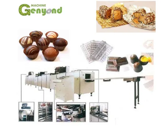 Portable Ball Mill Chocolate Machine Production Line Automatic Tempering photo-5