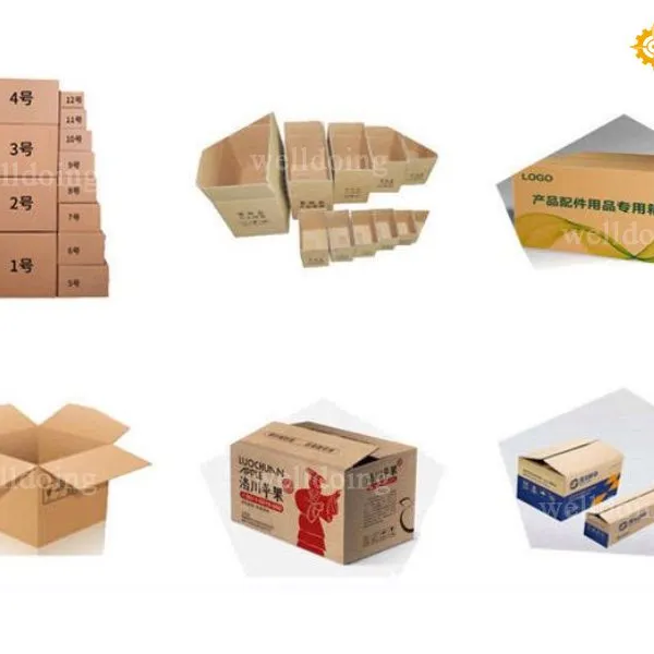 Building Hardware Packaging Carton Automatic Folder Gluer Stitcher photo-5