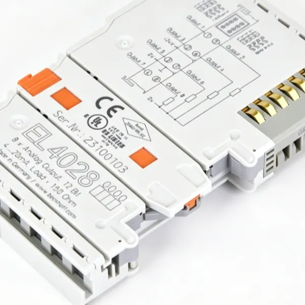 Beckhoff EL4028 EtherCAT Analog Output Terminal 8-Channel Current Output Module 4–20mA 12-Bit Industrial Automation I/O photo-5