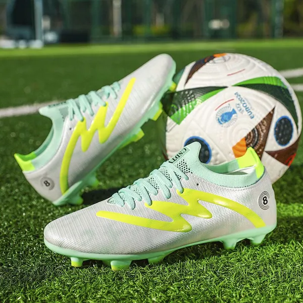 Professional Football Boots Kids Soccer Shoes Society Football Cleats FG Ultralight Training Soccer Sneakers Outdoor Sports Shoe for Men Women photo-2