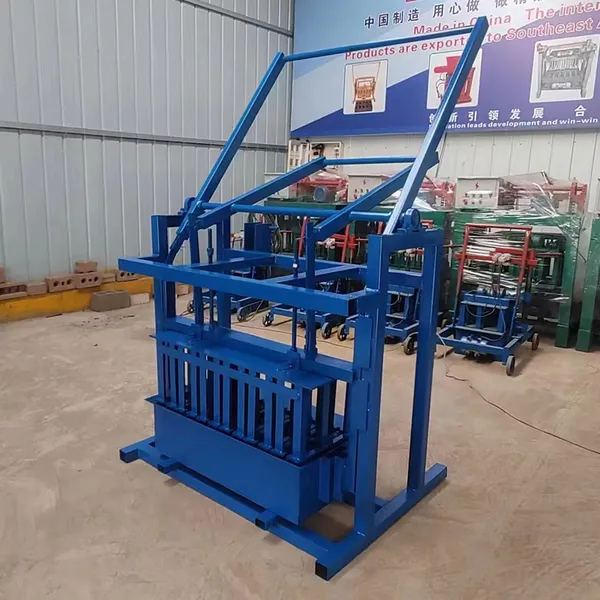 Fully Manual Block Making Machine, No Diesel Engine & No Electric Motor Required, 30 Seconds Molding Cycle Concrete Brick Machinery photo-2