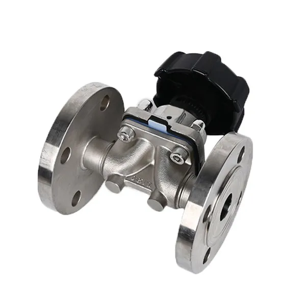 Manufacturer Direct Sales of High-quality Stainless Steel Manual Flange Diaphragm Valve photo-2