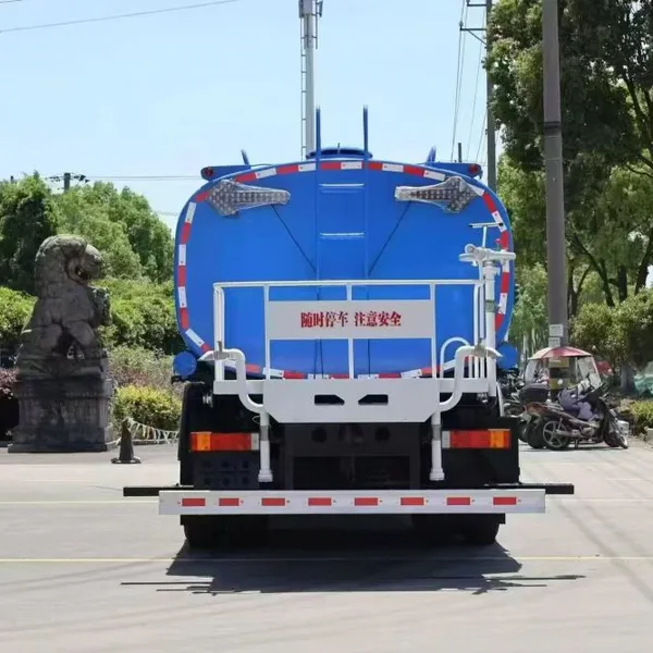 Green Sprinkler Truck Road Water Sprinkler Construction Dust Control Truck photo-5