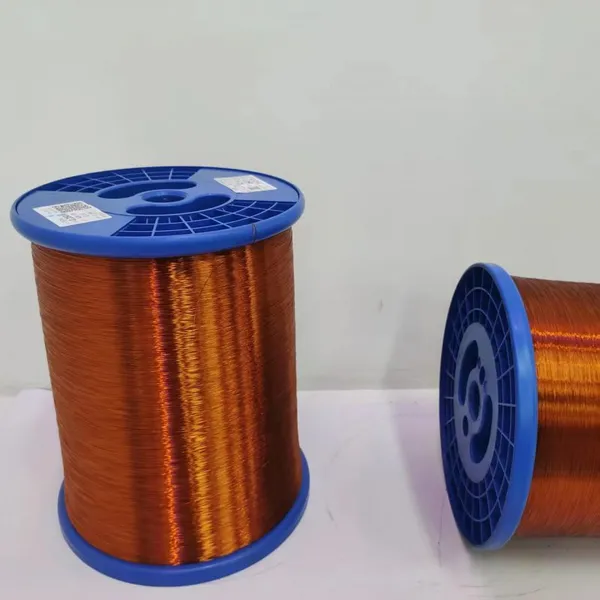 Factory Direct High-Strength 0.250mm Solid Bare Polyesterimide Enameled Copper Winding Wire 3900V Class 180 Heat-Resistant photo-4
