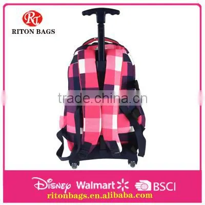 Amazing Design of Kids Trolley Bags With Wheels Trolley School Bag With Top Quality for Girls photo-3