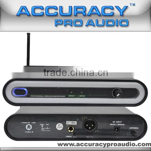 Professional Plastic Body Best Wireless Microphone For Karaoke UHF-13 photo-4
