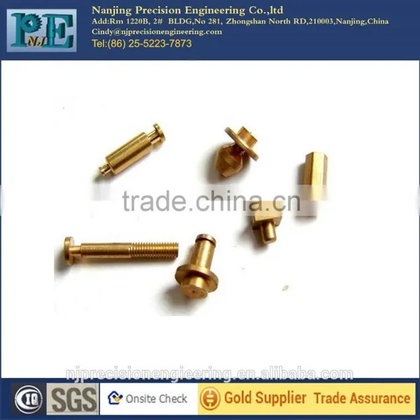 Nanjing Supplier Cnc Lathe Machining Brass Moto Spare Parts photo-5