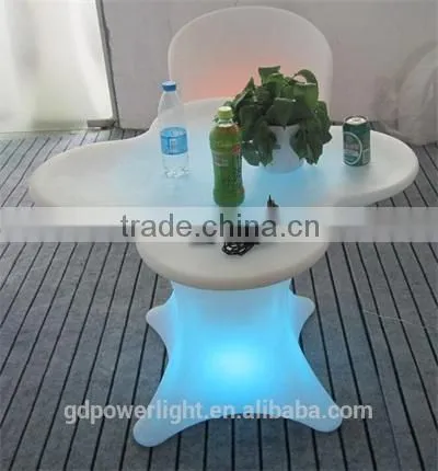 PE Plastic Bar Table With LED Light and Remote YXF-7871D photo-5