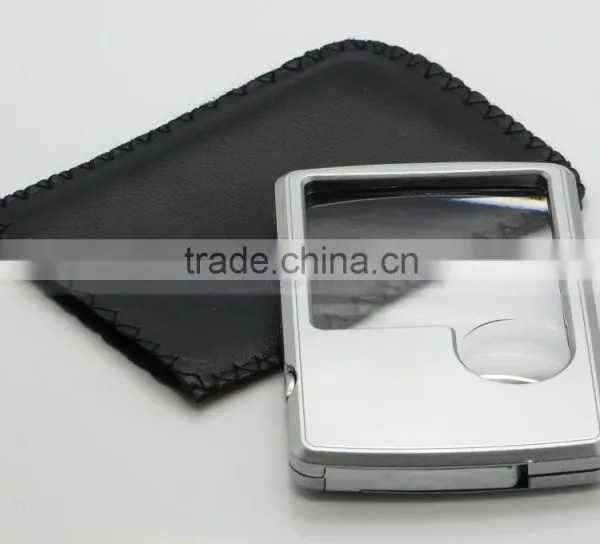 Button Battery Logo Printing Card Magnifier LED Magnifying Bookmark photo-2