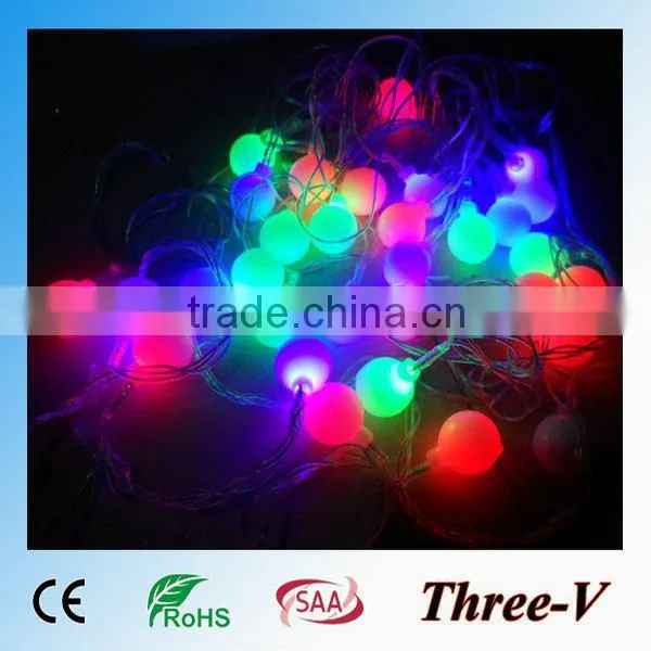 Cherry Bulb String LED Xmas Lights Holiday Party Hotel Home Corridor Window Tree Decoration LED String Light 5M/10M 220V/110V photo-5