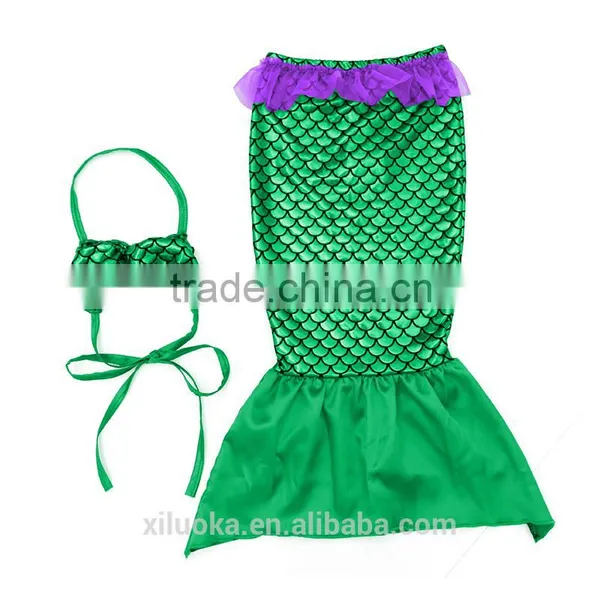 Hot Selling Custom Made Mermaid Tail Kids Swimwear Wholesale photo-6