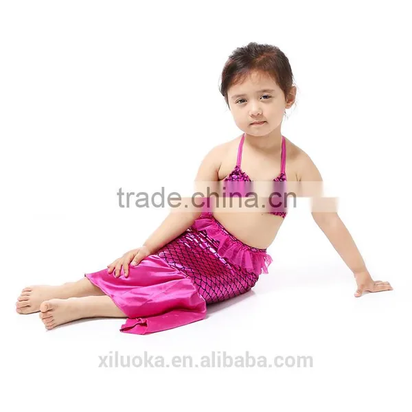 Wholesale Two Piece Bra and Mermaid Tail Swimsuit Sexy Bikini for Girls photo-6