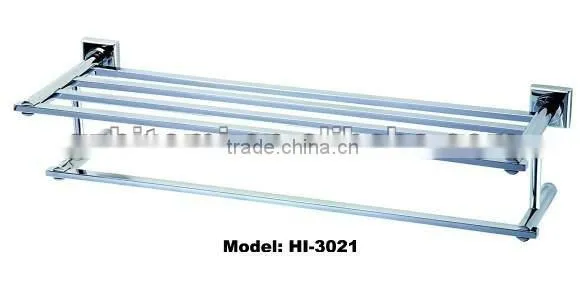 DOUBLE BATH TOWEL SHELF