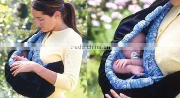 Cotton Baby Carrier Wrap Breathable Baby Carrier Sling photo-3