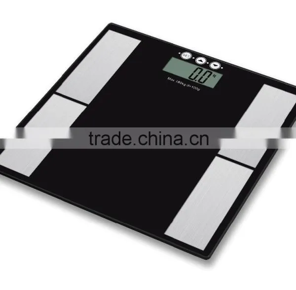 Body Fat Weighing Scale With Blue Backlight and BMI photo-2