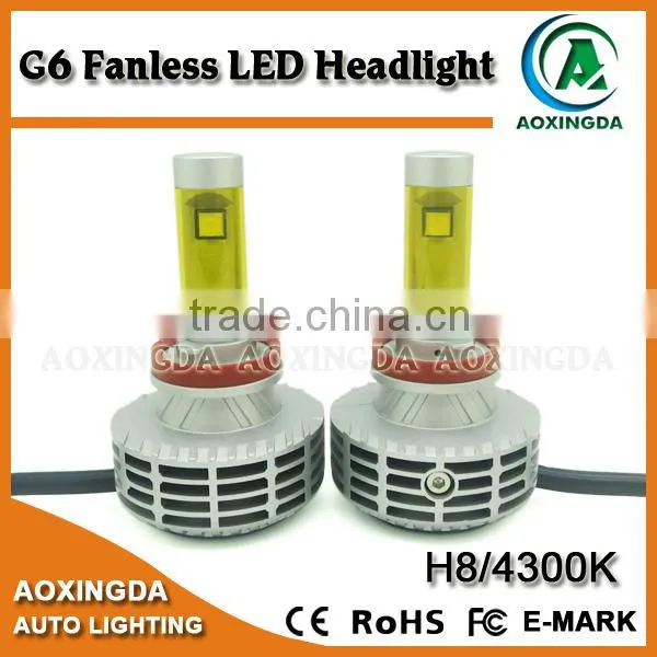 H8 G6 New Generation Canbus Led Head Light h4 h7 h8 h9 H11 H13 9004 9005 9006 9007 Car Led Headlight Kit photo-2