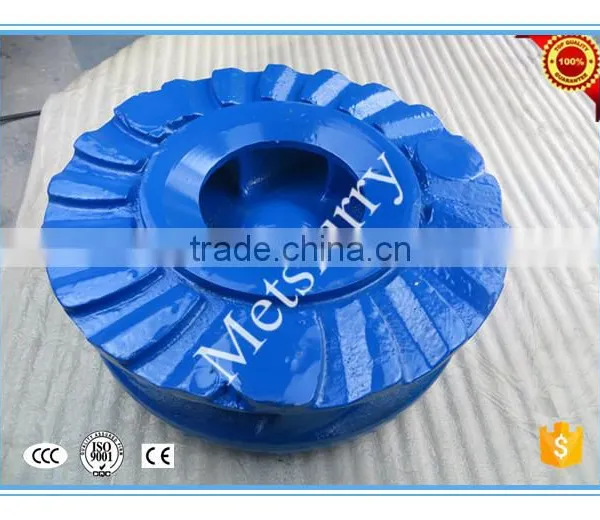 Wet Parts Replaceable Equivalent Slurry Pump Impeller photo-4