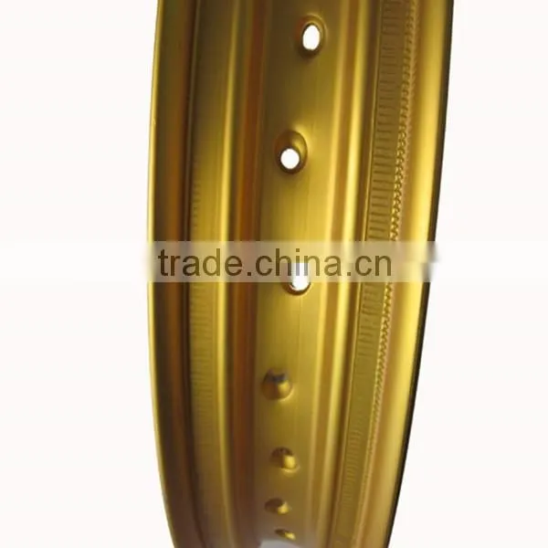 MT3.0 36 Holes Golden and Black Alloy Motorcycle Rims Wheel Rims photo-5