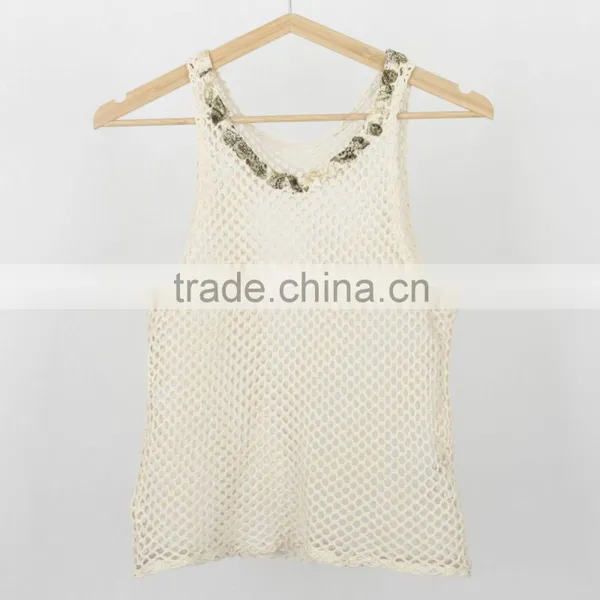 2016 Customed Service Hand Made Crochet Beach Dress, Unique Beachwear