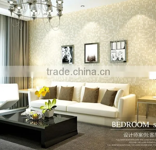 Wallpaper for Home Decoration Textile Wallpaper Woven photo-2