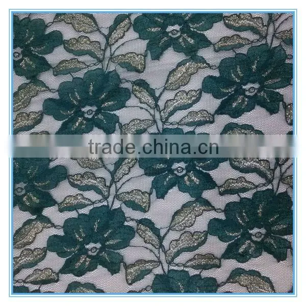 2014 Newest Design Embroidery Lace Fabric Cord Lace Fabric photo-2