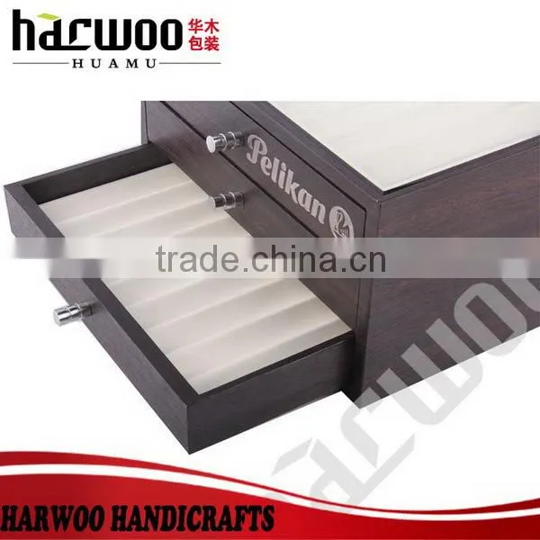 Luxury Pen Storage Box With 3 Drawers photo-6