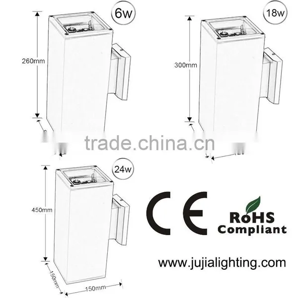 2015 Indoor LED Wall Light up and Down 6w photo-3