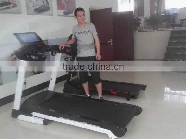 Treadmill as Seeon on TV With 15.6 Touch Screen Pad . Max.loading 180kgs ,Speed From 1-20km/h photo-2