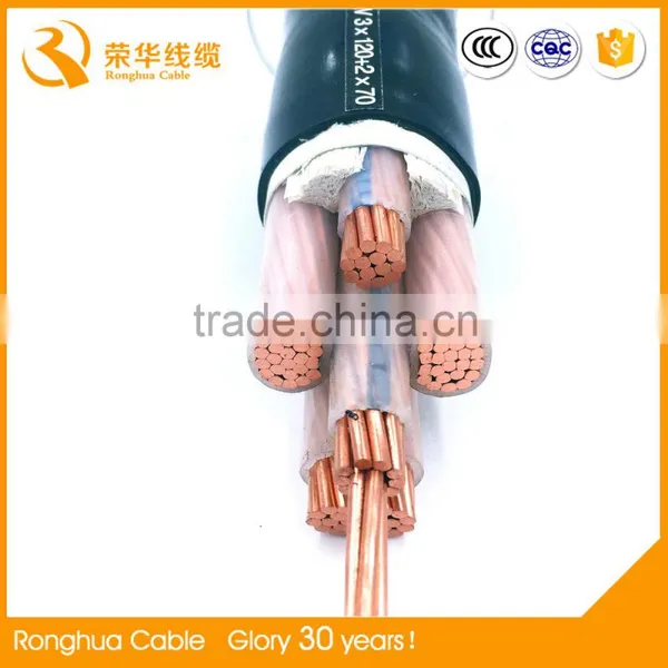 Hot Selling PVC Insulated 4 Core 35mm2 Copper Cable photo-2